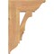 Ekena Millwork Balboa Traditional Smooth Bracket, Western Red Cedar, 5 1/2"W x 18"D x 26"H BKT06X18X26BOA01SWR - alternate 2